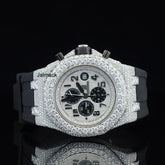 Luxury Fully Iced Out Moissanite Watch for Men