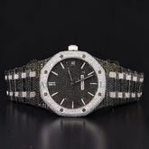 Black Diamond Dial Automatic Moissanite Watch
