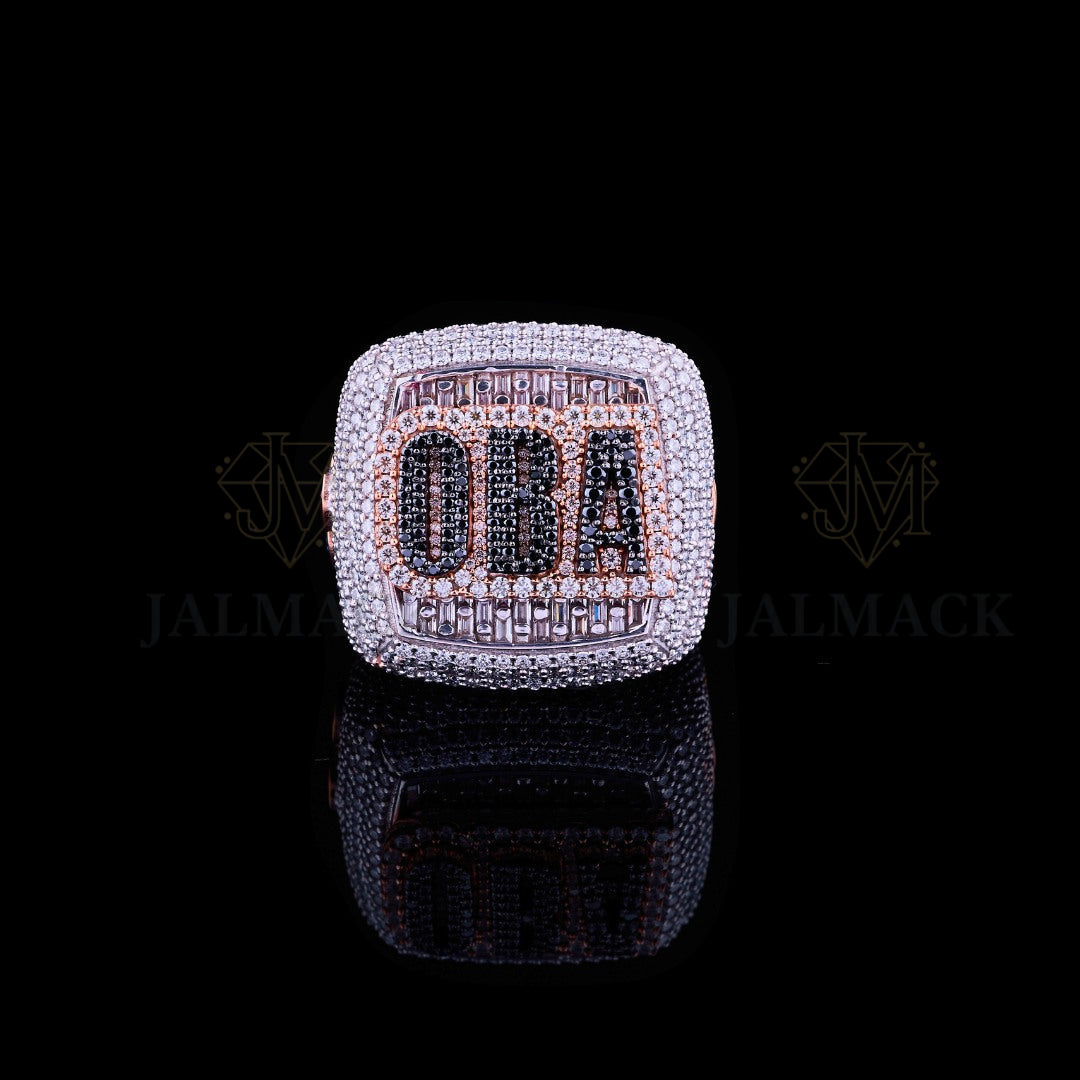 Custom Moissanite Championship Statement Ring