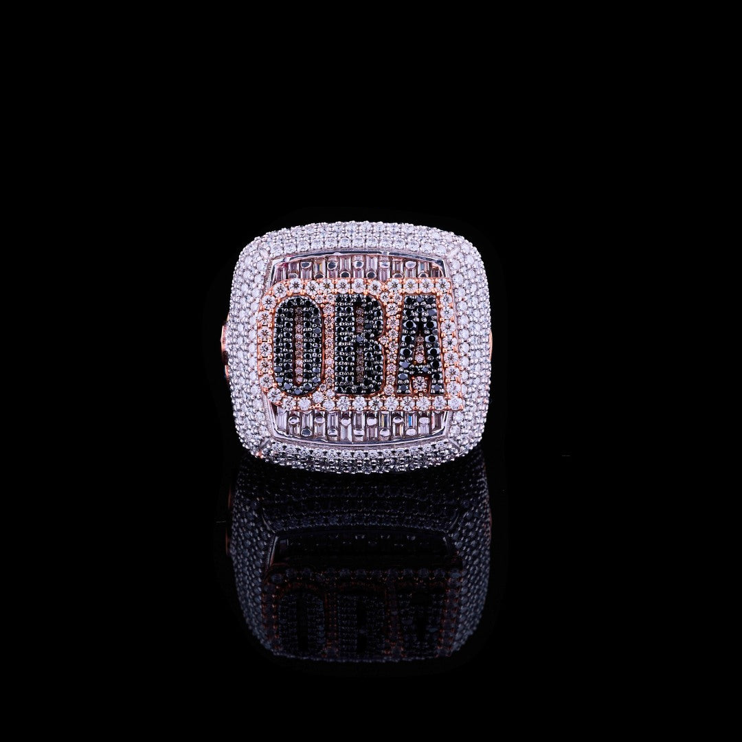 Custom Moissanite Championship Statement Ring