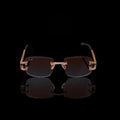 Luxury Rimless Moissanite Sunglasses