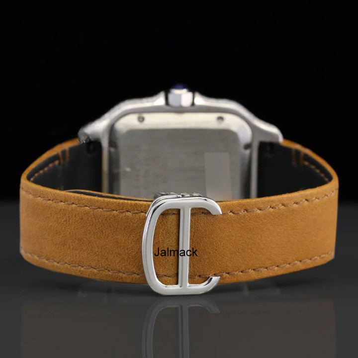 Luxury Moissanite Iced Out Watch for Men | 41MM VVS Moissanite Diamond Watch