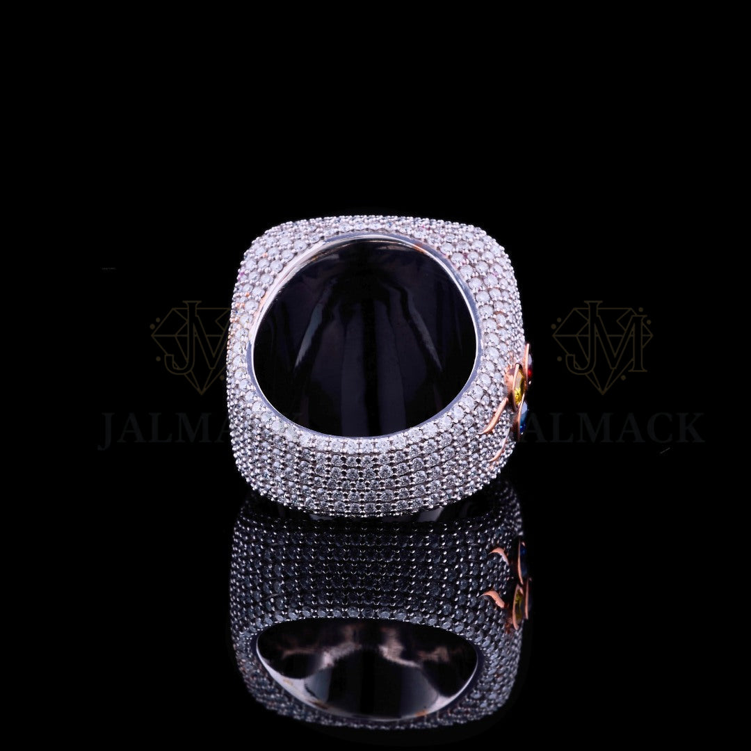 Custom Moissanite Championship Statement Ring