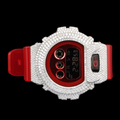 Red Ice Edition G-Shock Digital VVS Moissanite Luxury Watch