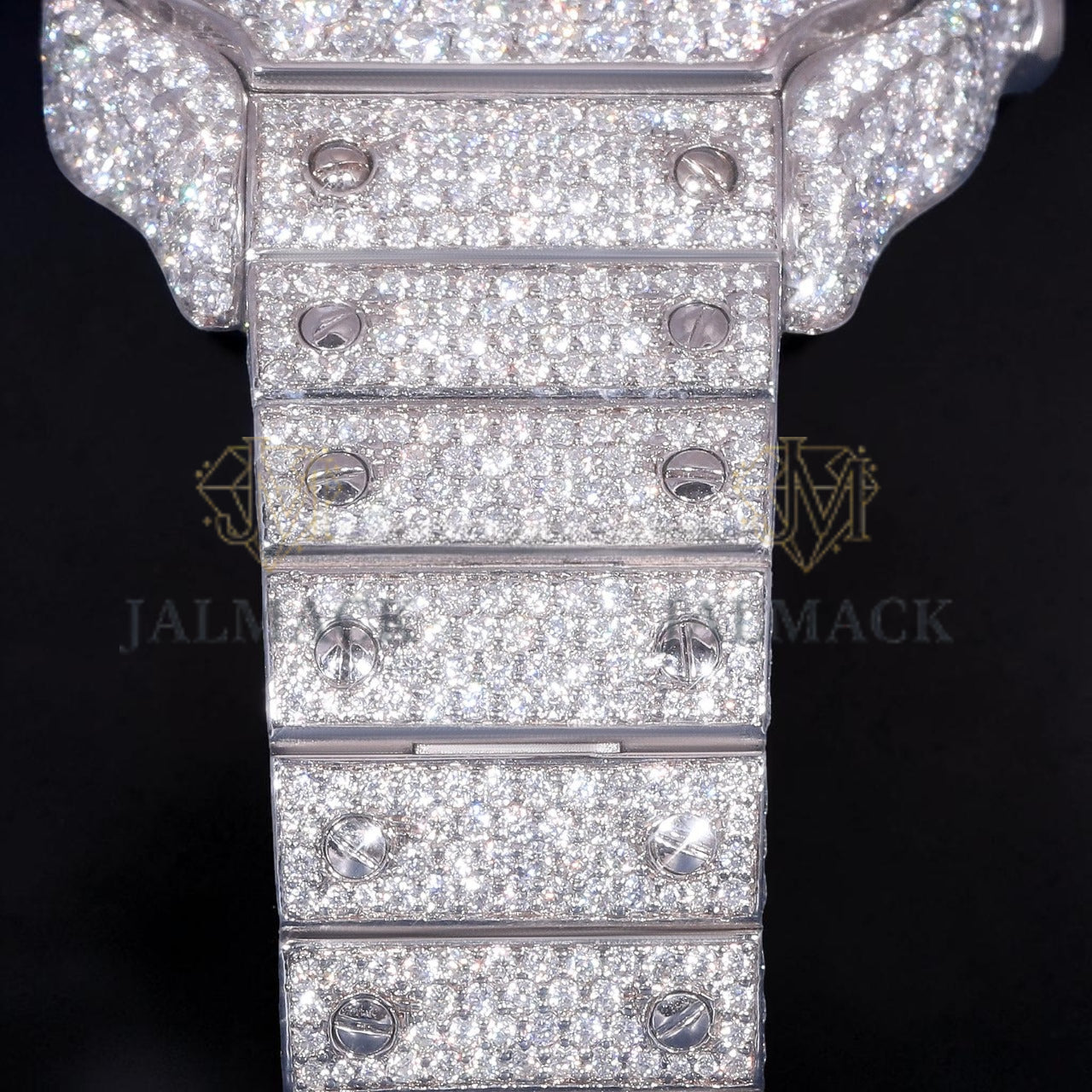 Luxury Square Arabic Moissanite Automatic Watch