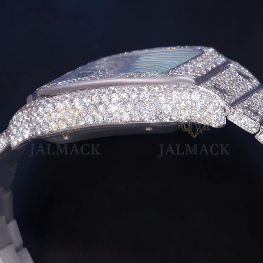 Luxury Square Roman Moissanite Watch