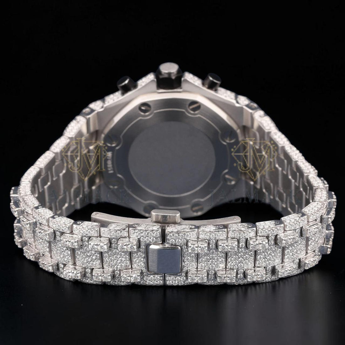 VVS1 D Color Moissanite Diamond Chronograph Automatic Watch