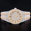 Luxury Two Tone Moissanite Watch VVS1 D Color