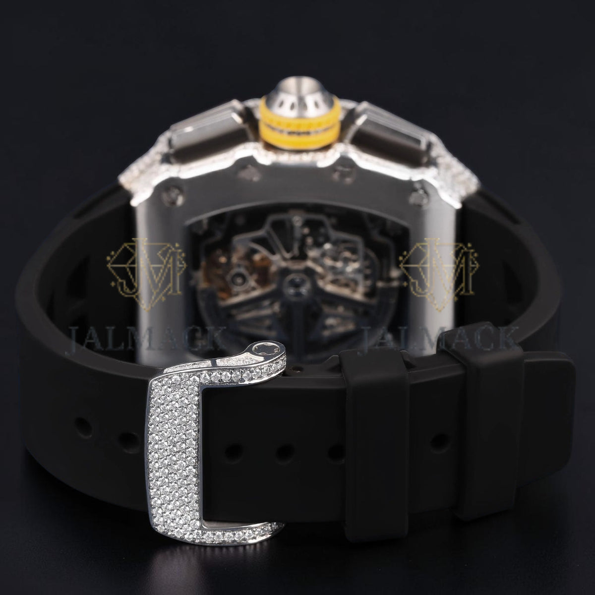 Luxury Skeleton Moissanite Watch VVS1 D Diamond Watch
