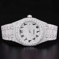 Luxury Arabic Dial Moissanite Automatic Watch