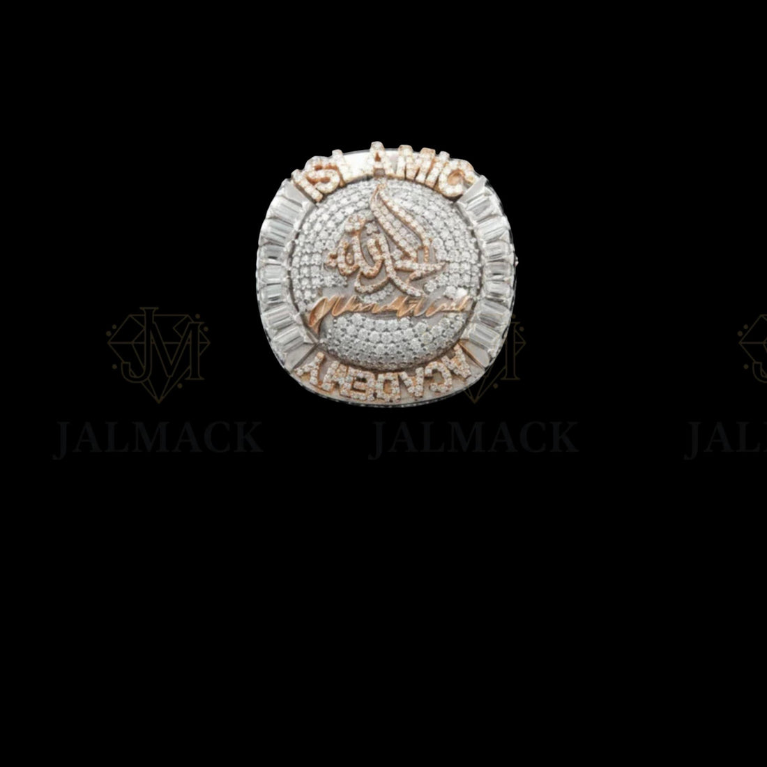 Custom Yacht Legend Moissanite Championship Ring Fully Iced Out
