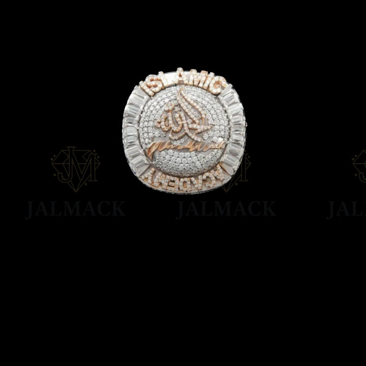 Custom Yacht Legend Moissanite Championship Ring Fully Iced Out