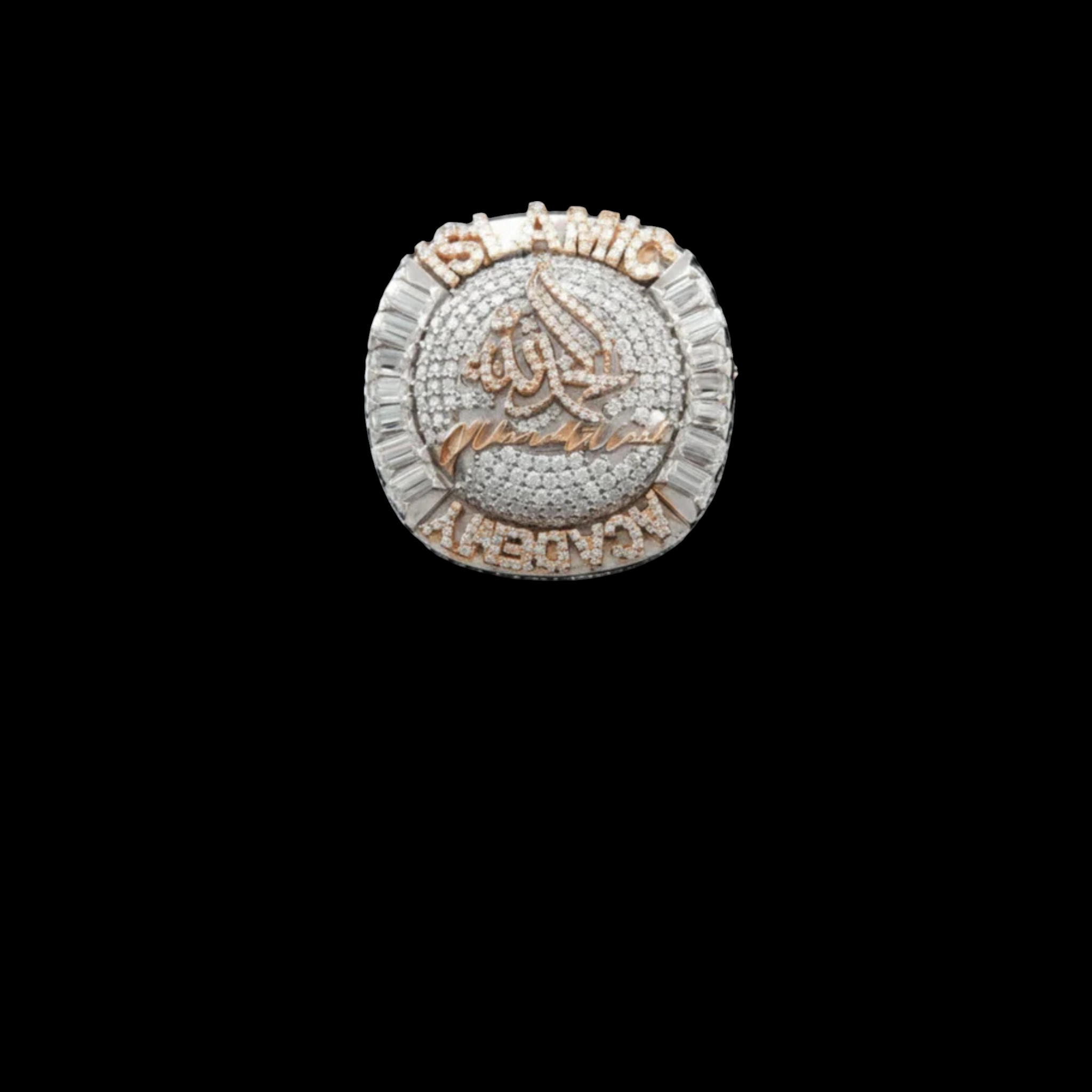 Custom Yacht Legend Moissanite Championship Ring Fully Iced Out